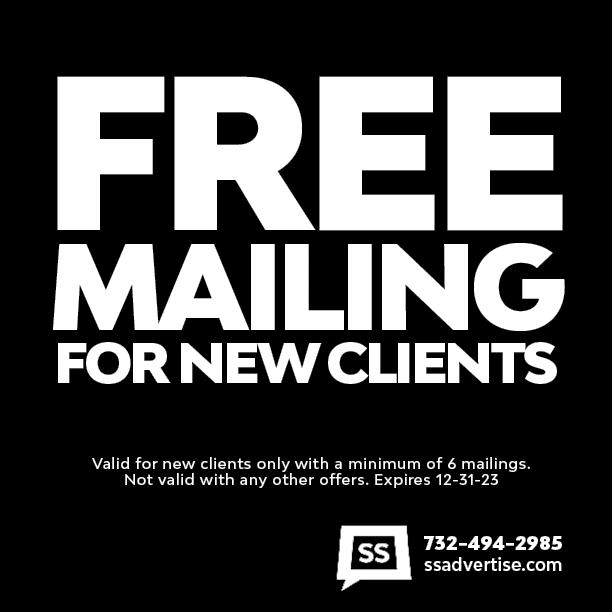 Free Mailing for New Clients